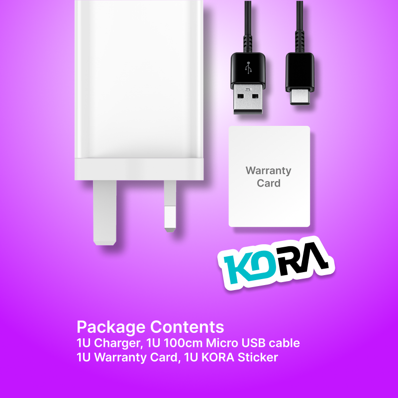 Kora Flocharger 10W Fast Wall Charger with 2 USB