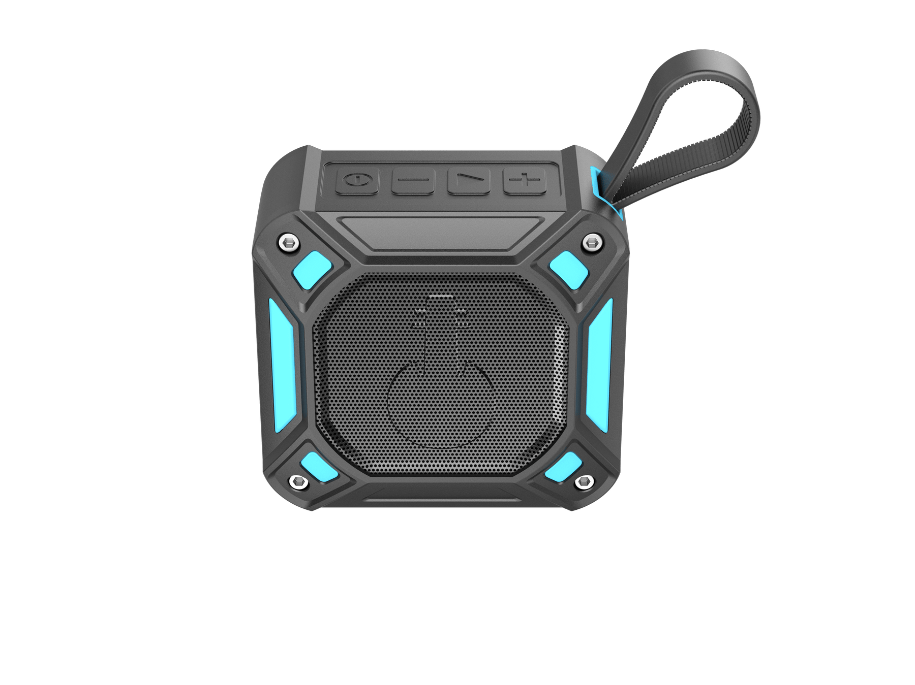 Kora Stud 100 Radio FM 5W Waterproof Speaker with BT, TF Card & AUX mode